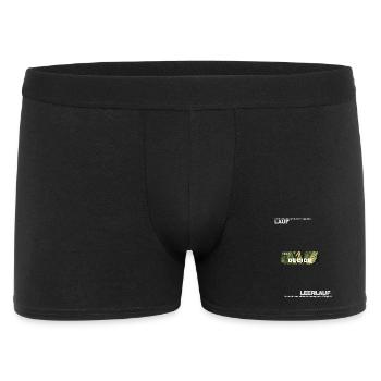 Decisions – Leaf Green Motif - Men's Boxer Shorts - black - Front