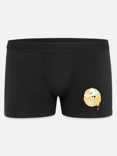 Amalfi Mood Lemon Summer Design - Men's Boxer Shorts - black