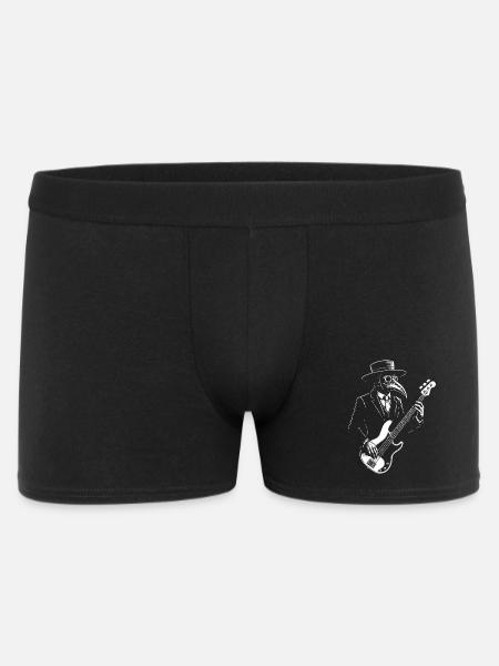 Pestdoktor Bass Groover - Männer Boxer Shorts - Schwarz