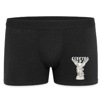 Elektro-Engel-Statue Gothic - Männer Boxer Shorts - Schwarz - Vorne