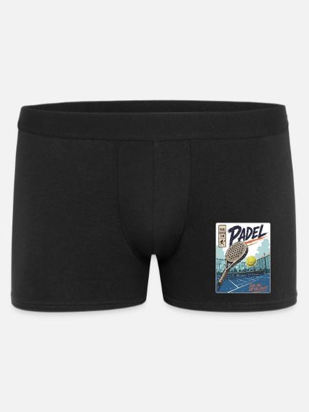 Padel Players & Court - Men's Boxer Shorts - black
