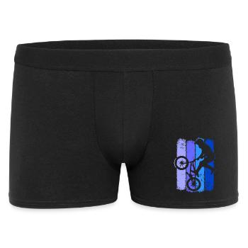 | rétro Bmx Bmx Bike Rider Bleu | Vélo Bmx - Boxer Homme - noir - Devant