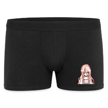 IMG 6775 - Männer Boxer Shorts - Schwarz - Vorne