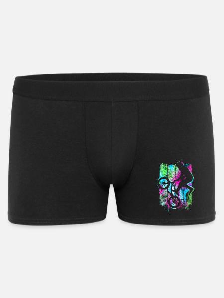 Vélo Bmx tropical avec palmiers - Retro Bmx Bike - Boxer Homme - noir