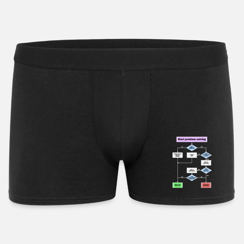 Problemlösung - Männer Boxer Shorts - Schwarz