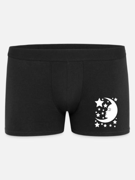 The feminine moon - Men's Boxer Shorts - black