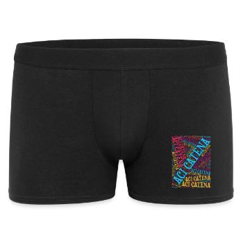 Sicilia t-shirt Aci Catena word cloud t-shirt - Men's Boxer Shorts - black - Front