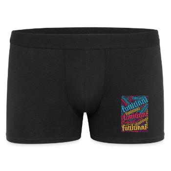 T-shirt Sicilia futtitinni t-shirt word cloud t-shirt - Boxer Homme - noir - Devant