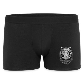 White Tiger - Men's Boxer Shorts - black - Front