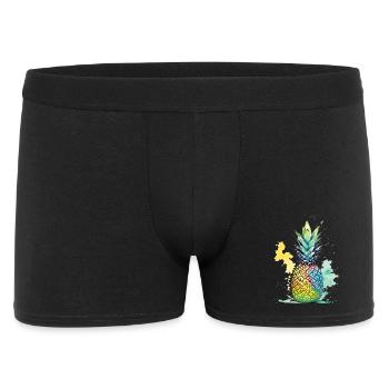 Ananas - Boxer Homme - noir - Devant