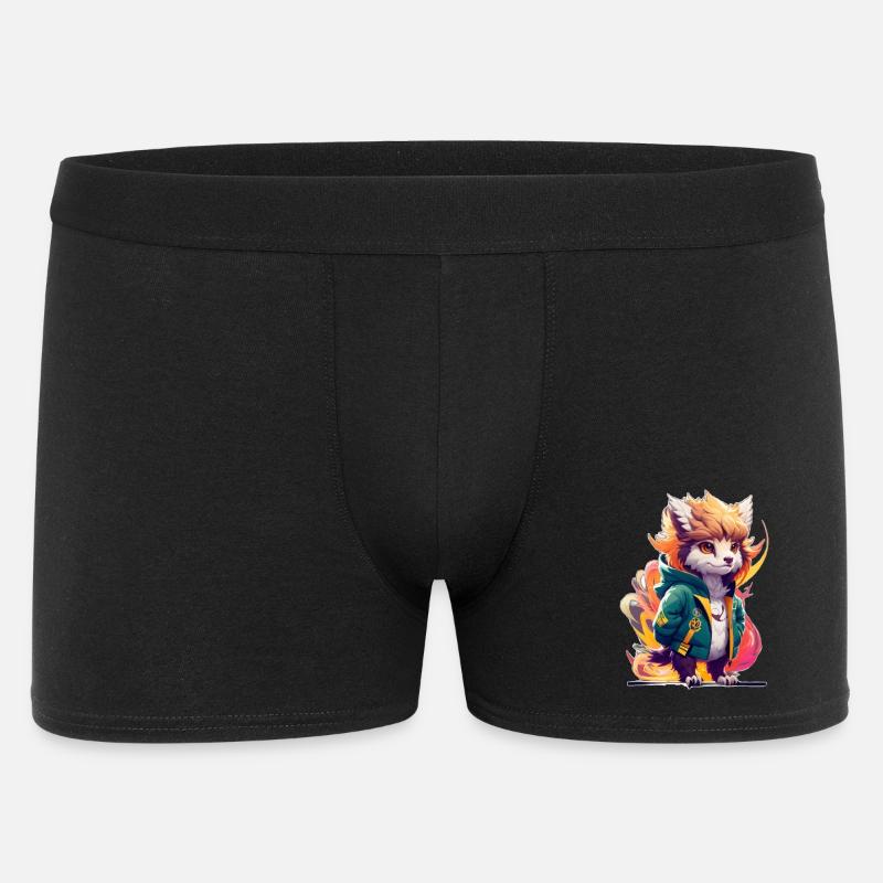 Griffon mignon et élégant - Boxer Homme - noir