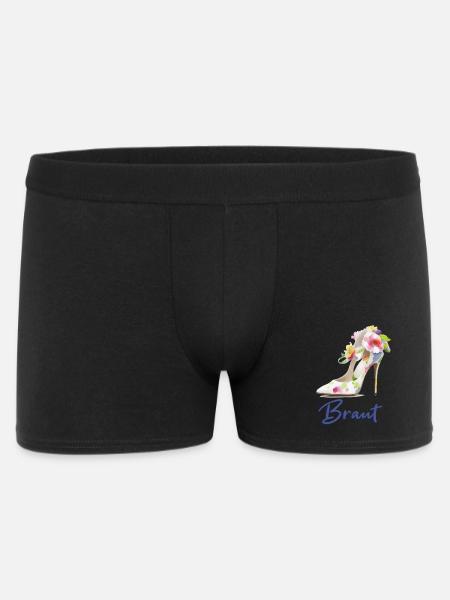 Braut - Männer Boxer Shorts - Schwarz