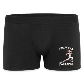 J'peux pas J'ai Radio Citation drôle Radiologie - Boxer Homme - noir - Devant