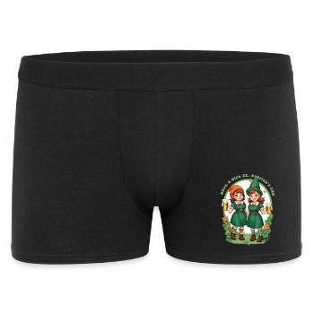 Bonne fête de la Saint-Patrick - Boxer Homme - noir - Devant