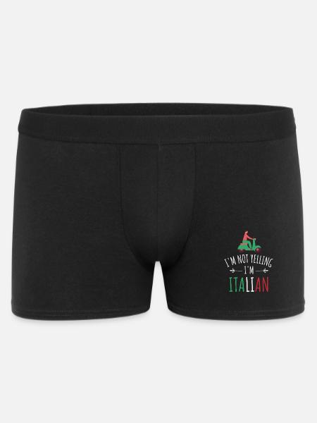 I'm Italian - Men's Boxer Shorts - black