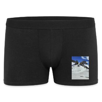 Lac Lauzon en hiver - Boxer Homme - noir - Devant