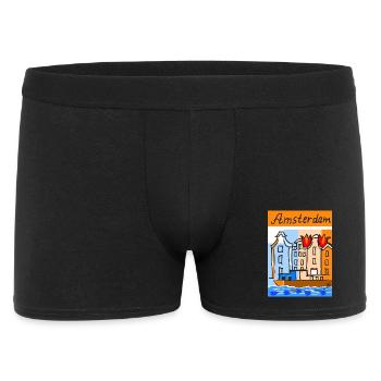 EG Tulips I Amsterdam I Tulip Festival I Holiday - Men's Boxer Shorts - black - Front