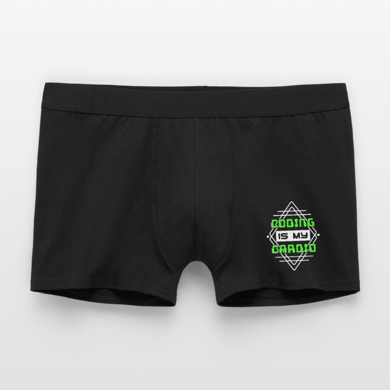 Developer Statement Code Skripting Webentwickler Männer Boxer Shorts