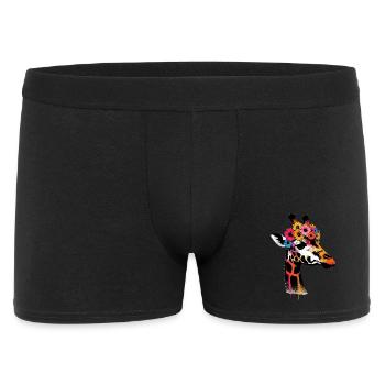 Giraffe - Men's Boxer Shorts - black - Front