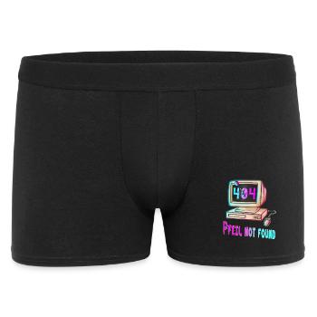 404 Design rétro - Boxer Homme - noir - Devant
