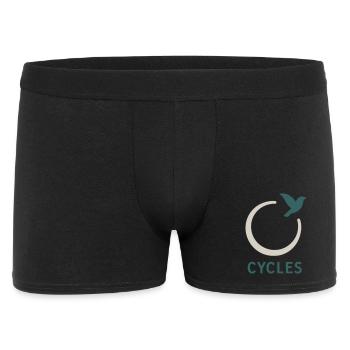 Cycles – The Shape of Change - Men's Boxer Shorts - black - Front