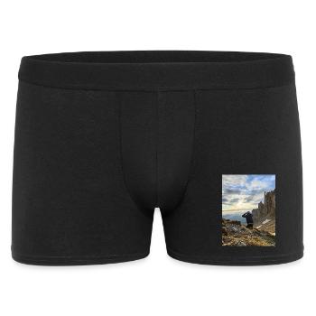 Sunset in the mountains - Men's Boxer Shorts - black - Front