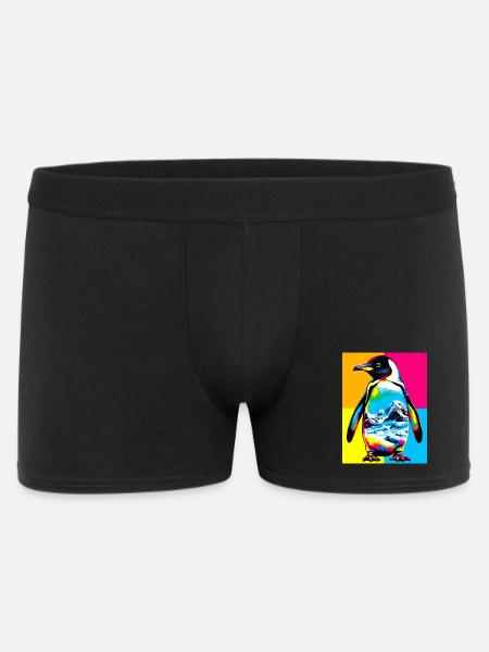 penguin - Men's Boxer Shorts - black