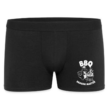BBQ Drachenmeister Grill - Men's Boxer Shorts - black - Front