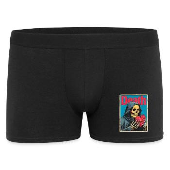 Mort avec le squelette du cœur - Boxer Homme - noir - Devant