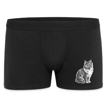 Chat - Boxer Homme - noir - Devant