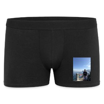IDGAF shirt - Men's Boxer Shorts - black - Front