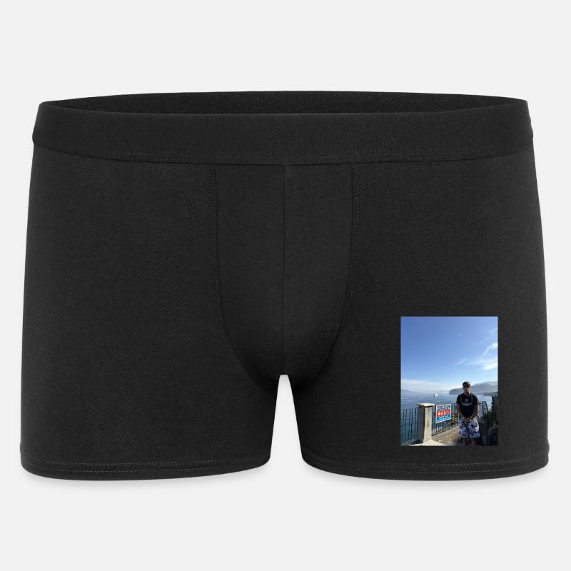 IDGAF-Hemd - Männer Boxer Shorts - Schwarz