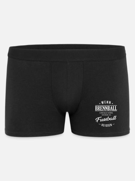 If Brennball were easy - Men's Boxer Shorts - black