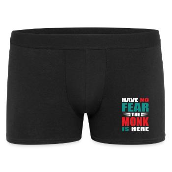 Have no Fear the Mönch is here Outfit - Men's Boxer Shorts - black - Front
