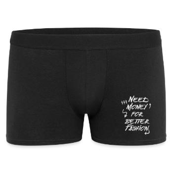 Need Money for Better Fashion – Trend Hoodie - Men's Boxer Shorts - black - Front