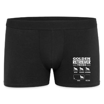Golden Retriever Owner Owner Gift - Men's Boxer Shorts - black - Front