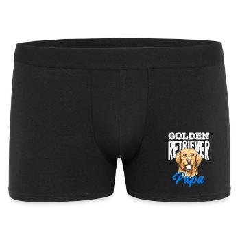 Golden Retriever Owner Owner Gift - Men's Boxer Shorts - black - Front