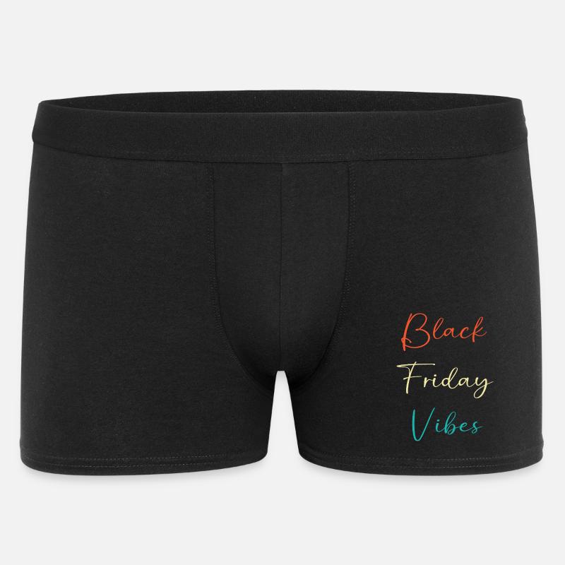 Kaufrausch Black Friday - Männer Boxer Shorts - Schwarz