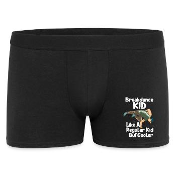 Breakdance Hip Hop B-Boy Street Dance Art - Men's Boxer Shorts - black - Front