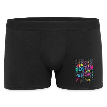 Mon costume était dans la blanchisserie Carnaval Carnaval - Boxer Homme - noir - Devant
