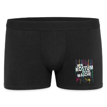 Mon costume était dans la blanchisserie Carnaval Carnaval - Boxer Homme - noir - Devant