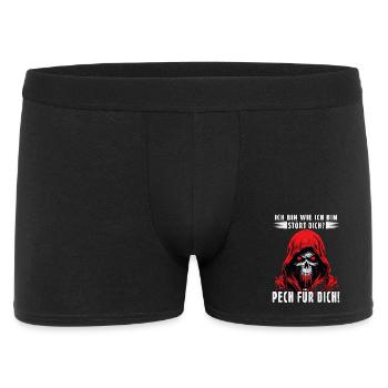 Je suis comme je suis - Ça te dérange ? - Boxer Homme - noir - Devant