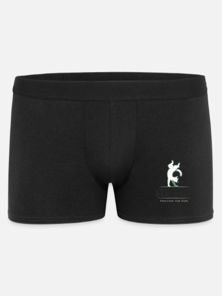 Ninepaw Logo - Men's Boxer Shorts - black