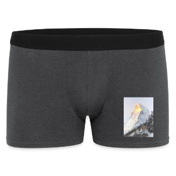 Matterhorn 2 - Men's Boxer Shorts - charcoal grey - Front