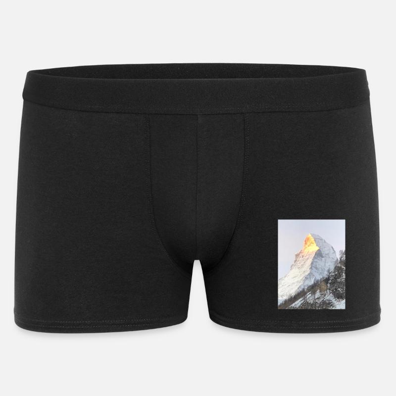 Matterhorn 2 - Männer Boxer Shorts - Schwarz