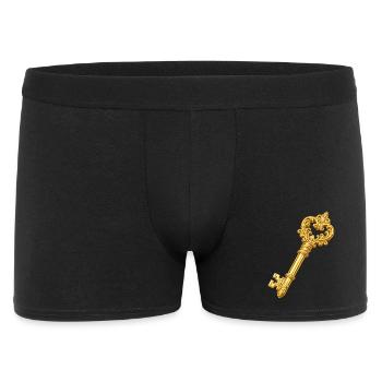 Golden Ornament Key - Men's Boxer Shorts - black - Front