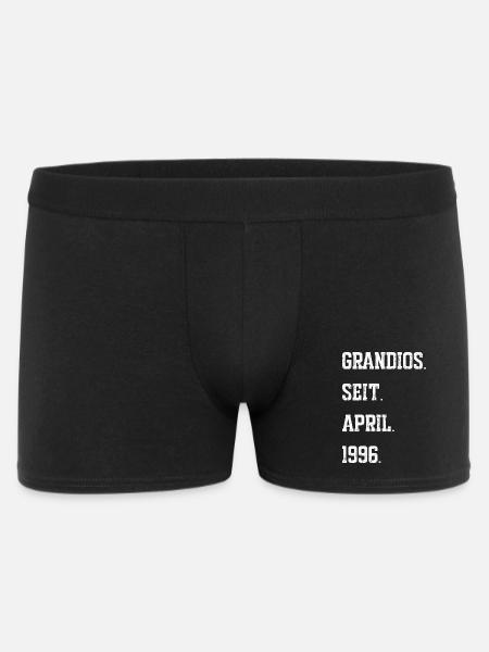 Anniversaire avril 1996 - Boxer Homme - noir