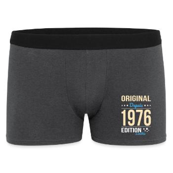 Original since 1976 – 50th anniversary - Men's Boxer Shorts - charcoal grey - Front