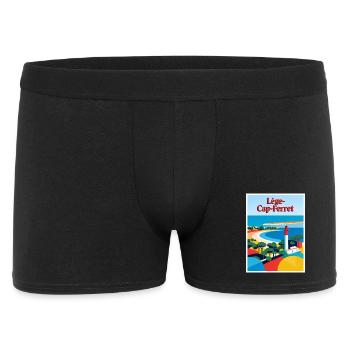 Lège Cap-Ferret Retro Lighthouse - Men's Boxer Shorts - black - Front
