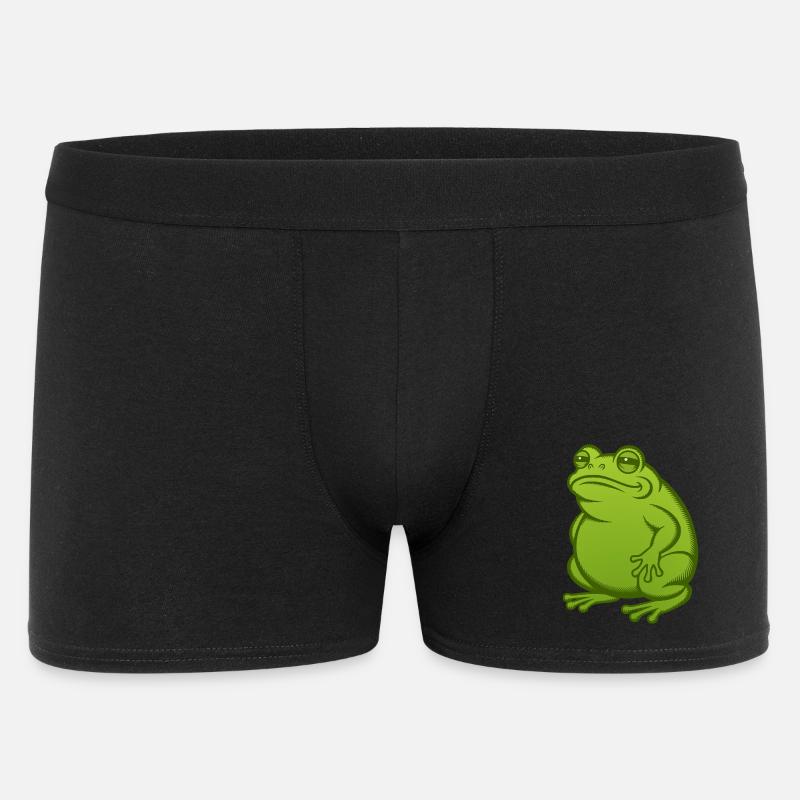Fat Fat Frog - Fat Fat Toad - Men's Boxer Shorts - black